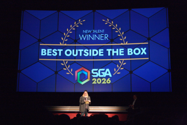 Winner Swedish Game Awards New Talent 2026 The Game Assembly Milk of Tomorrow - stage