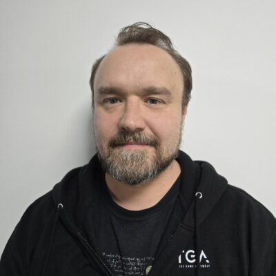 Russ Earwaker Portait Level Design Tutor UK